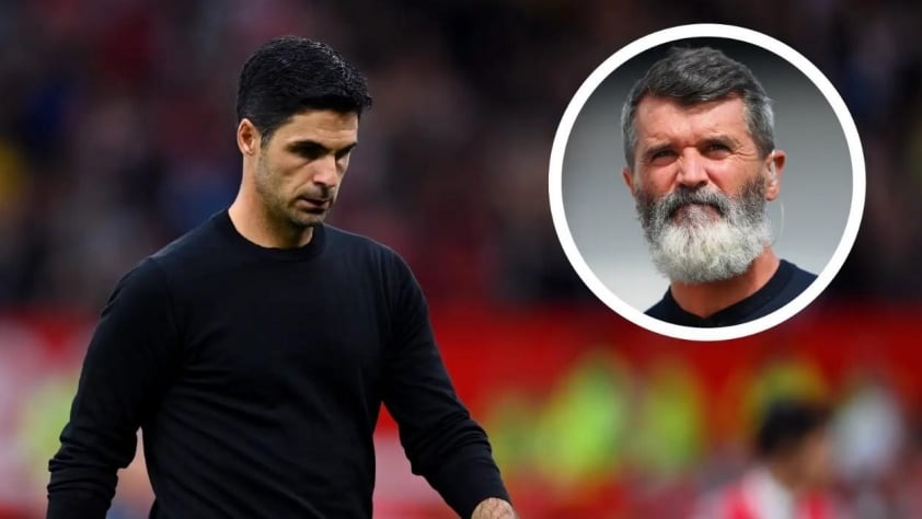 Roy Keane chê Arteta thiếu đẳng cấp, nên 'uống thuốc' để tỉnh táo-531946